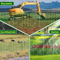 Ikodm Warnnetz Sicherheitsnetz Absperrnetz Kunststoff 30m/50m/80m