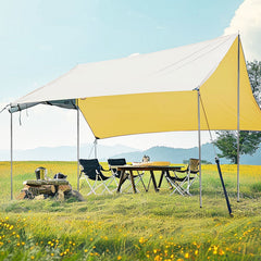Ikodm Zeltstangen Verstellbares Teleskopstangen für Camping
