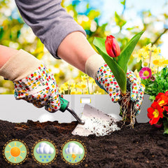 Ikodm Rasenkante Metall Beetumrandung mit Dornen 15cm/18cm Silber