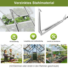 Ikodm Fensteröffner Automatischer Gewächshaus Hubkraft max.7kg
