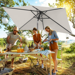 Ikodm Sonnenschirm 210x140 / 300x200cm Rechteckig