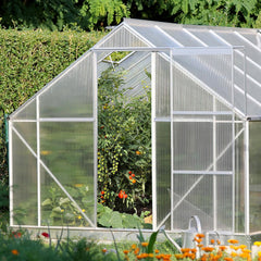 Ikodm Polycarbonat Doppelstegplatte 4mm 14 Stück für Gewächshaus