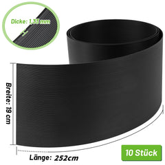 Ikodm Sichtschutzstreifen Hart PVC 10-40 Stück