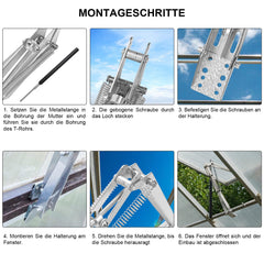Ikodm Fensteröffner Automatischer Hubkraft max.14kg