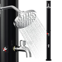 Ikodm 20L Solardusche mit Duschkopf
