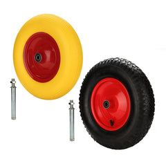 Ikodm Schubkarrenrad Vollgummi/Luftbereift 4.80 4.00-8