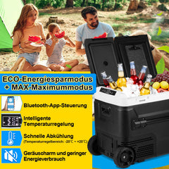 Ikodm Kompressor Kühlbox Auto Kühlschrank 50L APP