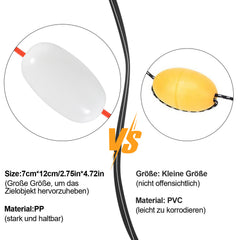 Ikodm Bootsanker Faltanker Klappanker Ankerset Leine for Schlauchboot 0.7kg/1.5kg