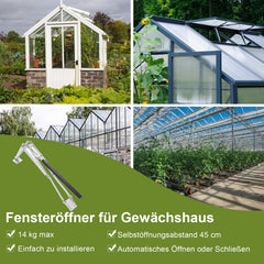 Ikodm Fensteröffner Automatischer Hubkraft max.14kg