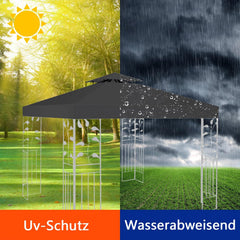 Ikodm Ersatzdach für Pavillon 3x3m  Pavillondach