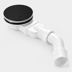 Ikodm Ablaufgarnitur Ø90mm Duschwanne Siphon, 20L/Min Ablaufleistung