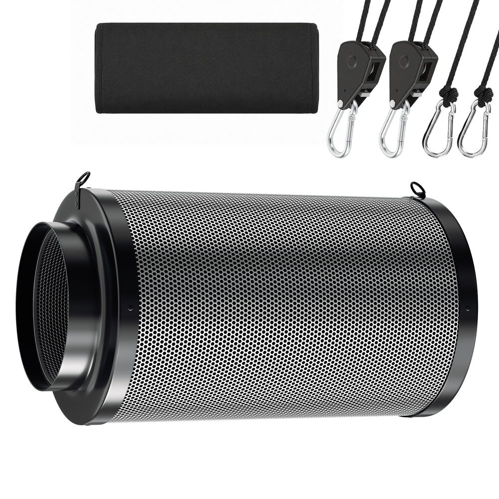 Ikodm Aktivkohlefilter für Growzelt mit waschbarem Vorfilter