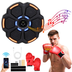 Ikodm Bluetooth Musik-Boxmaschine mit LED, Zählfunktion & Wandmontage