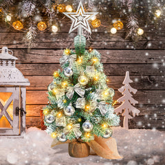Ikodm Mini Weihnachtsbaum Dekoration 40cm