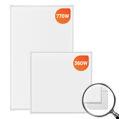 Ikodm Infrarotheizung Deckenmontage mit Thermostat