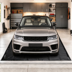 Ikodm Garagenbodenmatte Werkstattmatte Befahrbar Bodenmatte für Garage Garagenmatte