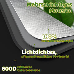 Ikodm Growbox Grow Tent Gewächshaus Indoor Growzelt