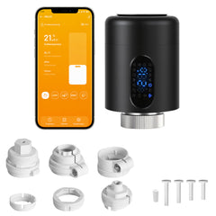 Ikodm Smartes Heizkörperthermostat mit WLAN, App-Steuerung ohne Hub