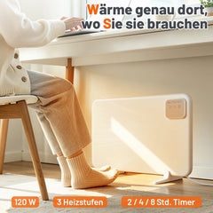 Ikodm Infrarotheizung Heizung App/Wifi Elektroheizung Thermostat Heizgerät