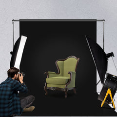 Ikodm Verstellbares Fotostudio Hintergrundsystem mit 3 Hintergründen