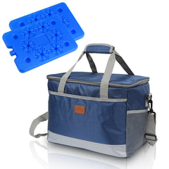 Ikodm Kühltasche Campingtasche Isoliertasche Faltbar Kühlbox Picknicktasche 15/25/33L