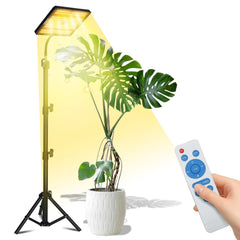 Ikodm LED Pflanzenlampe Grow Light UV IR mit Ständer