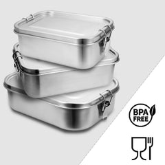 Ikodm Edelstahl-Lunchbox mit Trennwand