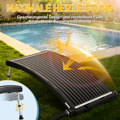 Ikodm Poolheizung Solar Pool Solarheizung