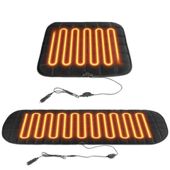 Ikodm Auto Sitzheizung/Rücksitzheizung Matten Universal 12V