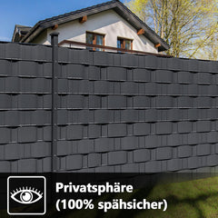 Ikodm Sichtschutzstreifen Sichtschutzfoli 35m/50m/70m