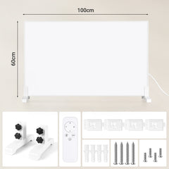 Ikodm Infrarotheizung Thermostat Wandheizung Wand Smart 300-960 Watt