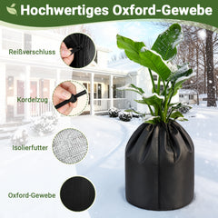 Ikodm 2 Stück Thermo-Topfschutz Pflanzkübel-Winterschutz
