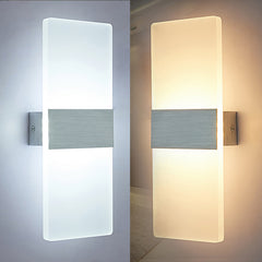 Ikodm LED Wandleuchte 12W für Flur & Bad