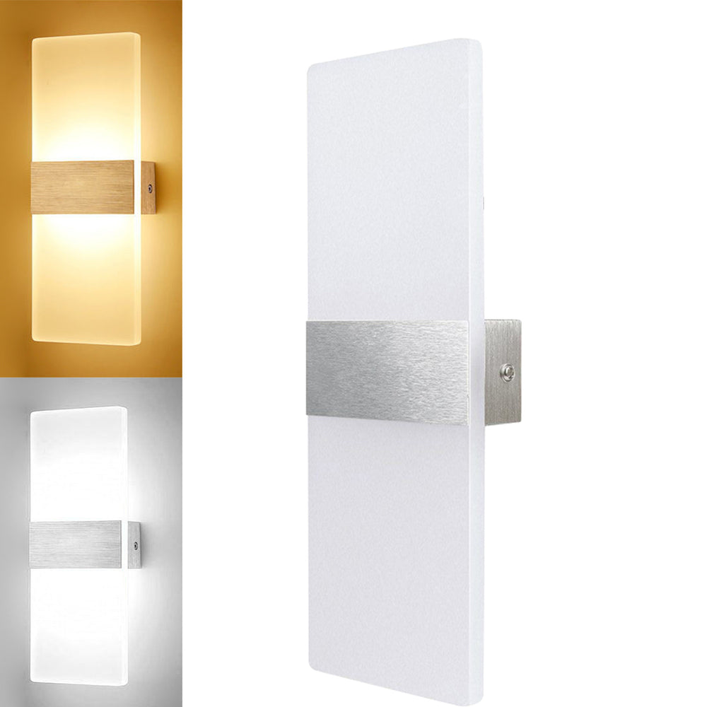 Ikodm LED Wandleuchte 12W für Flur & Bad