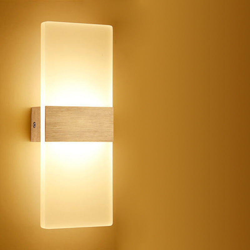 Ikodm LED Wandleuchte 12W für Flur & Bad
