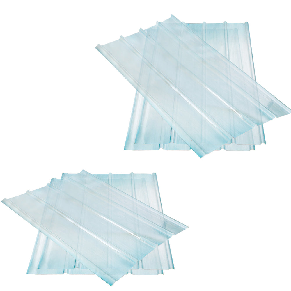 Ikodm Transparente FRP-Wellplatten für Dach, UV-beständig & lichtdurchlässig