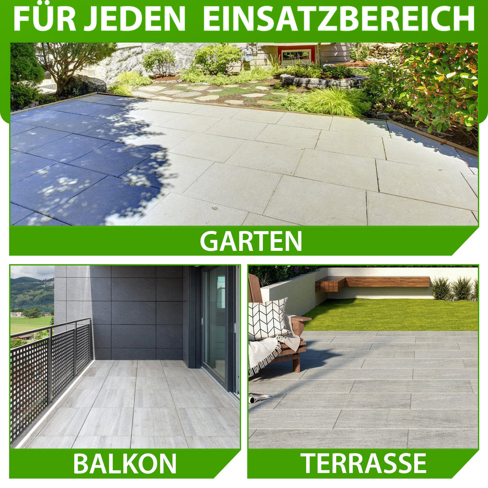 Ikodm Höhenverstellbare Stelzlager für Terrassenplatten & Bodenplatten
