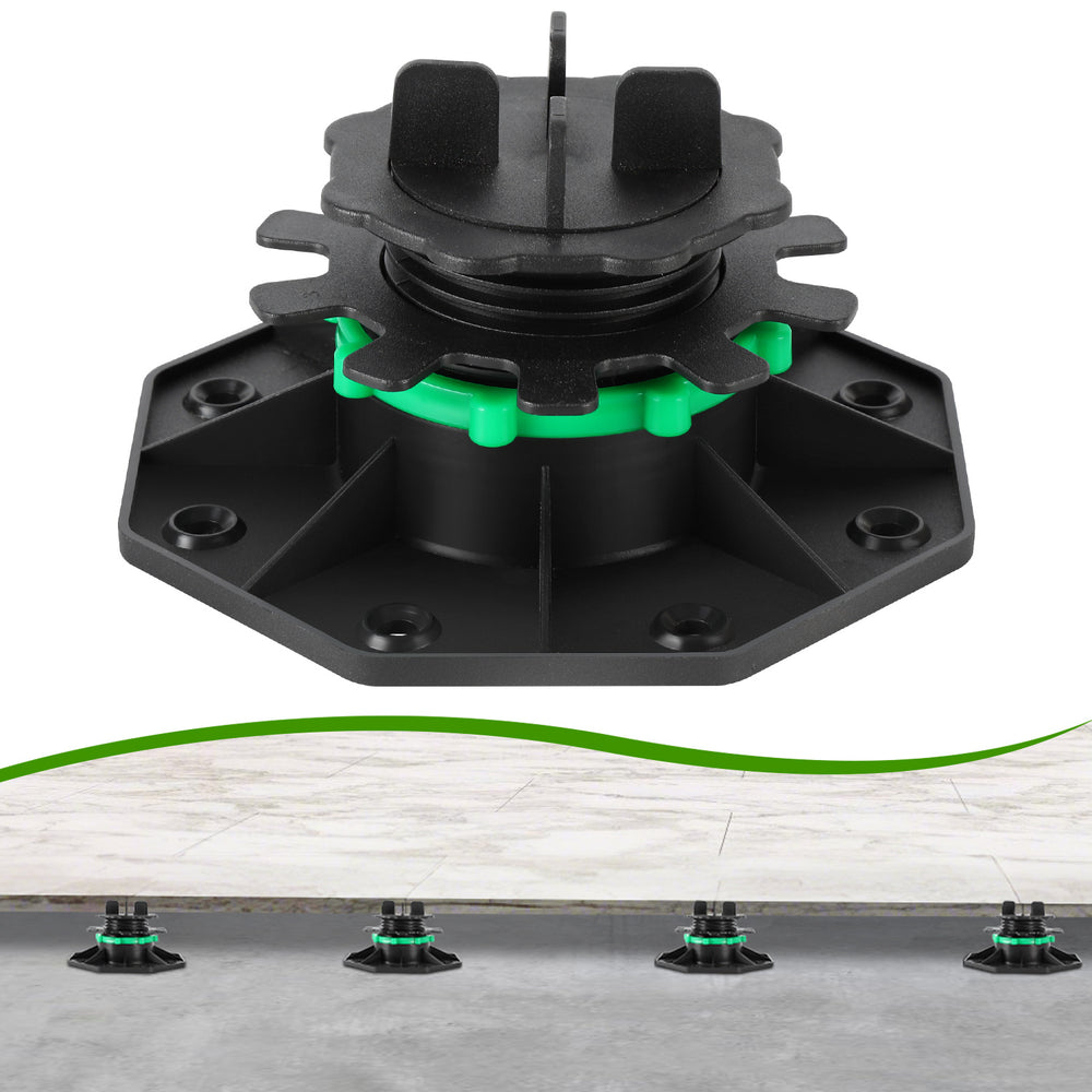 Ikodm Höhenverstellbare Stelzlager für Terrassenplatten & Bodenplatten